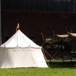 De Landknecht kasteeltent huren, ecr 4.5 x 4.5 meter