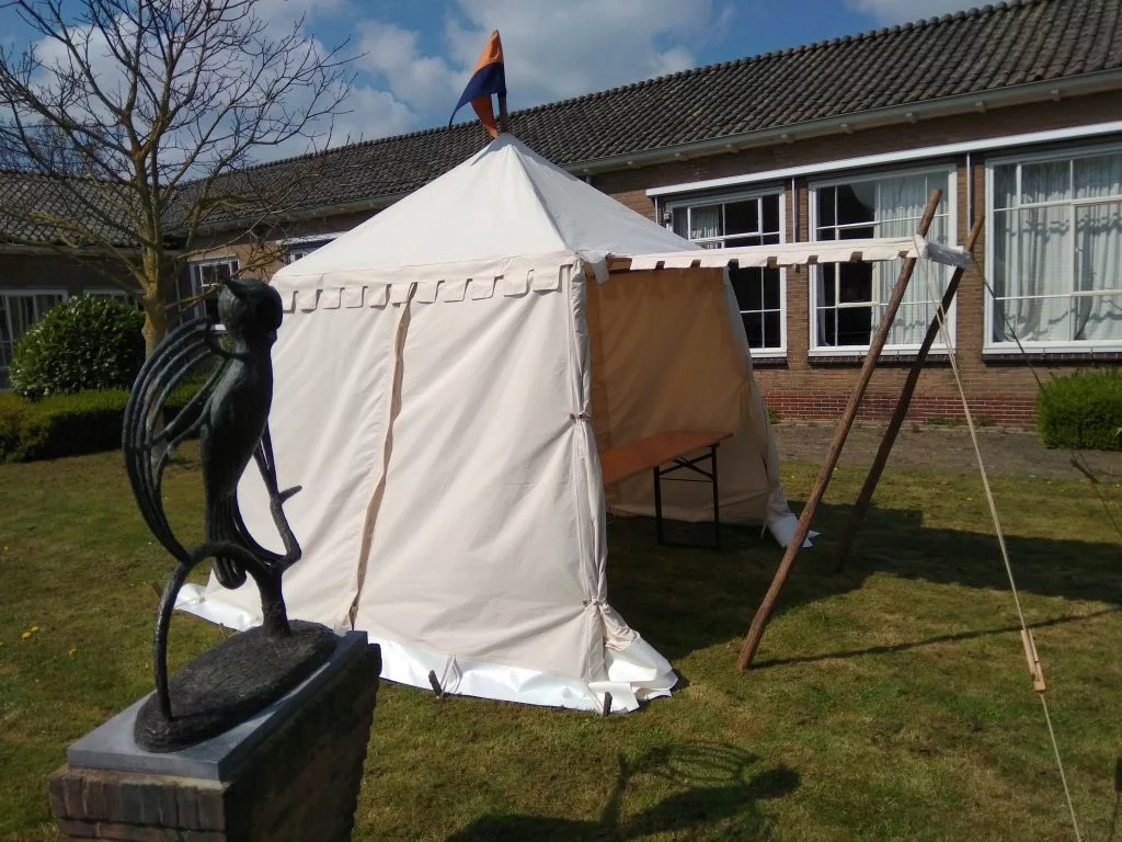 middeleeuwse tent huren
