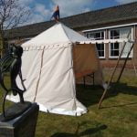 middeleeuwse tent huren