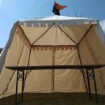 marktkraam huren, ercu middeleeuwse marktkraam