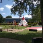 Indianentent in speeltuin de Speelhoorn in Hoorn. Noord- Holland