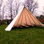 Open tipi huren