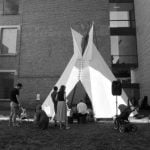 ‘Andy Merregaert – M – Museum Leuven – Gezinsfeest’. Tipi kopen of huren