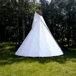 kinderfeestje in de indianentent in België